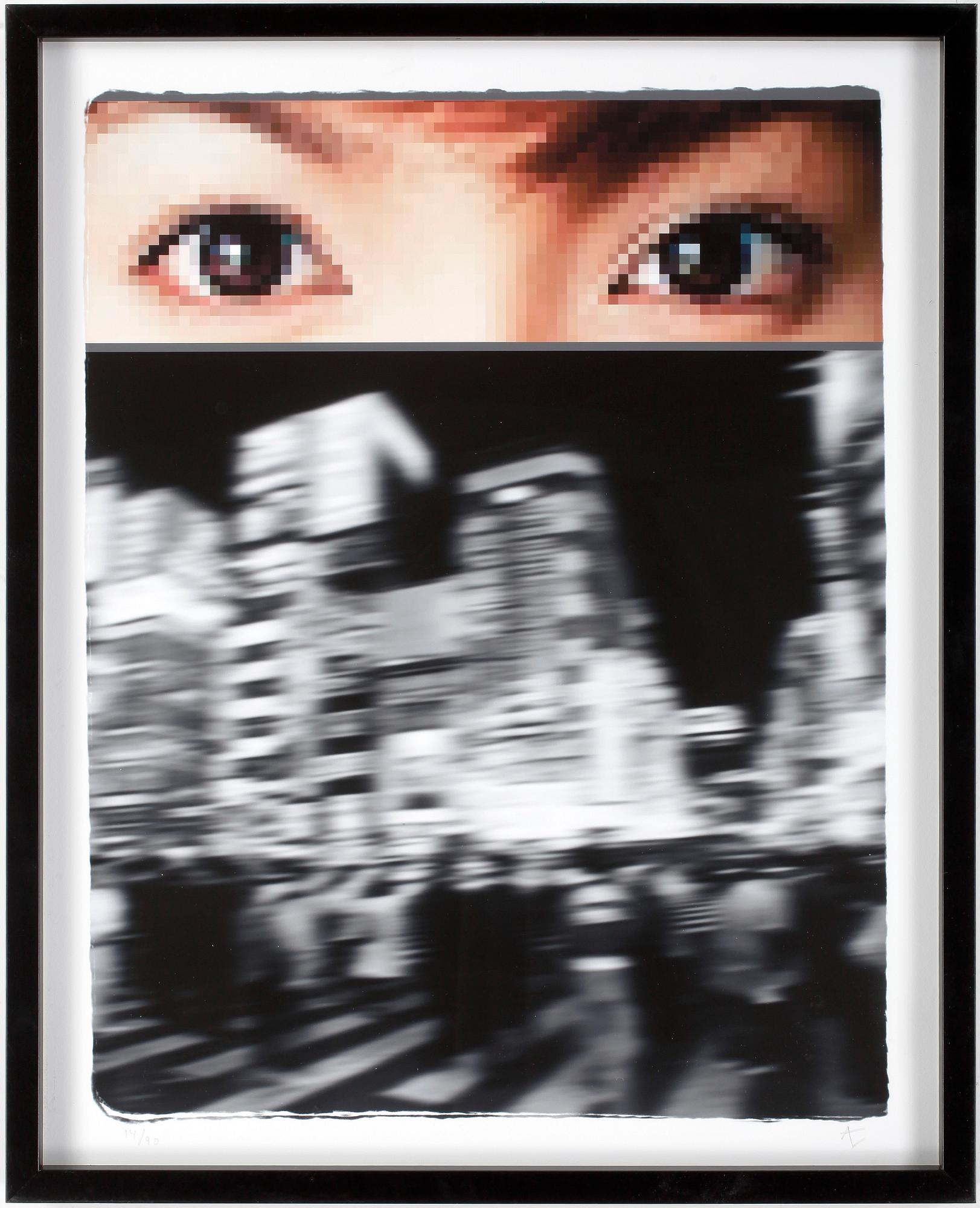 ANDREAS LUNDBERG, gicleetryck, 4 st, monogramsignerade, numrerade 14/90.