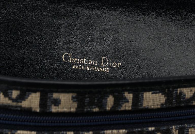 A Christian Dior clutch bag.