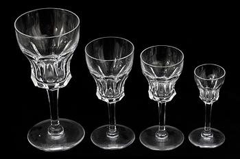 GLASSERVIS, 38 delar, Kosta, "Nya alma".