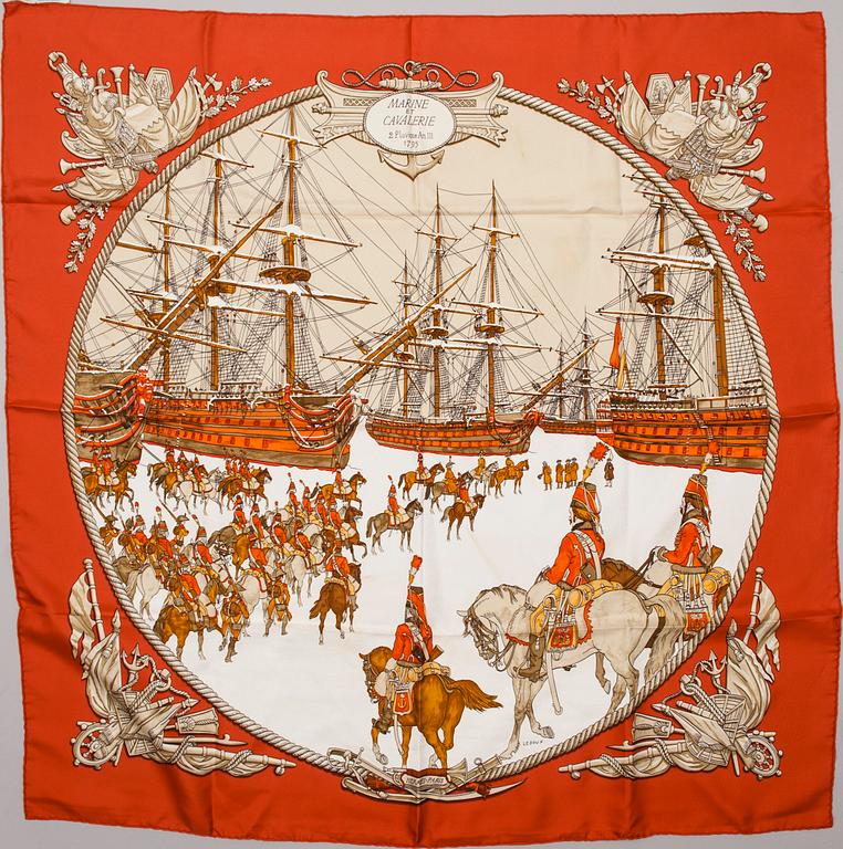 SCARF, "Marine et Cavalerie", Hermès.