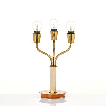 Harald Notini, a table lamp, model '15484', Arvid Böhlmarks Lampfabrik, Sweden, 1940s.