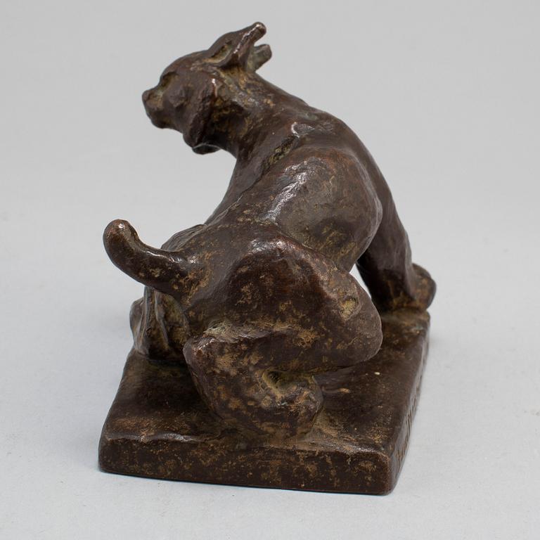 JUSSI MÄNTYNEN, Sculpture, bronze, signed and dated.