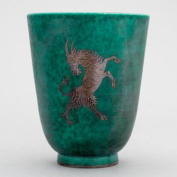 WILHELM KÅGE, vas, stengods, "Argenta", Gustavsberg.