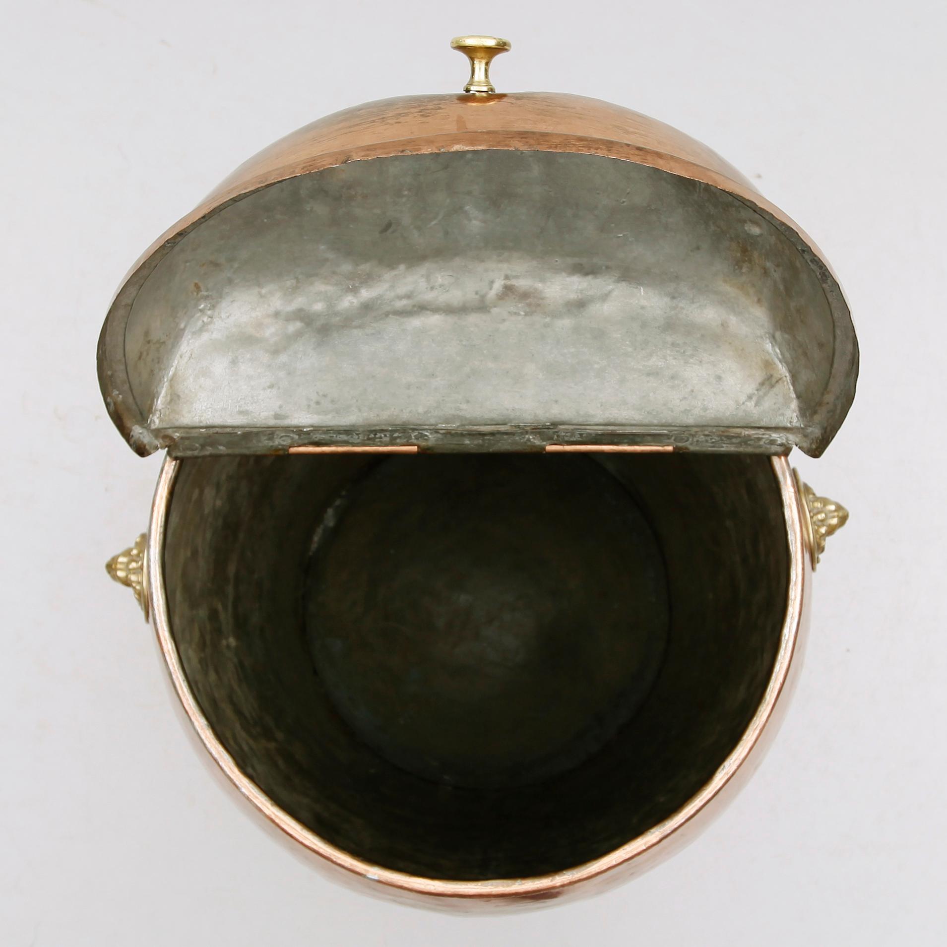 VATTENTUNNA, koppar, sent 1800-tal.