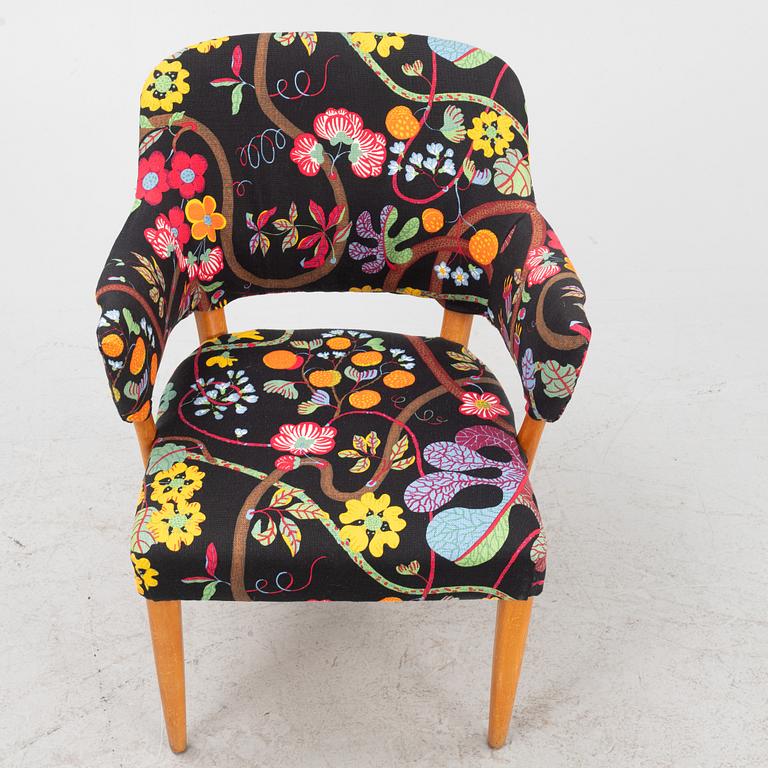 Carl Malmsten, a 'Lilla sällskapet' easy chair, second half of the 20th Century.