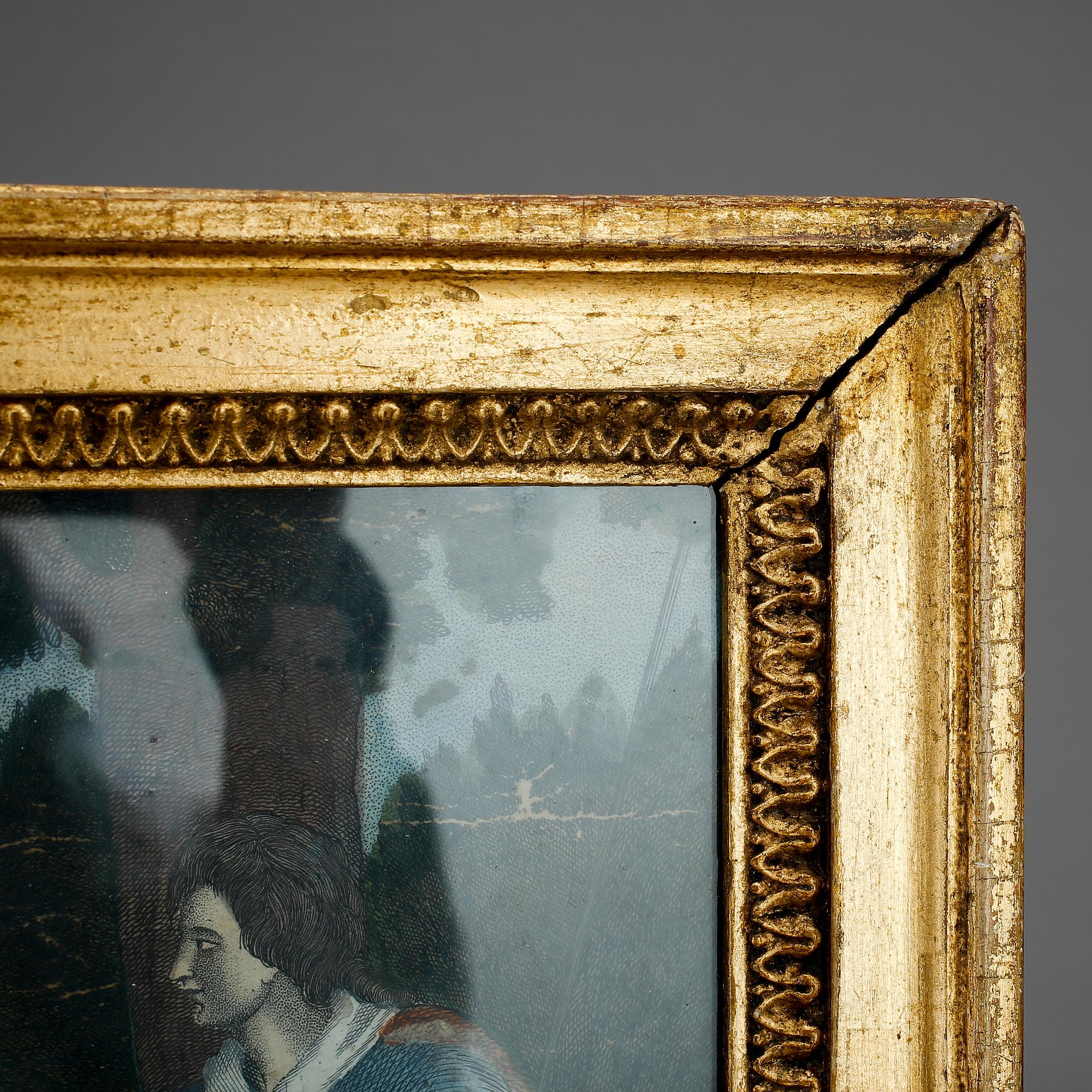 RAMAR, ett par, empire, 1800-talets första hälft.