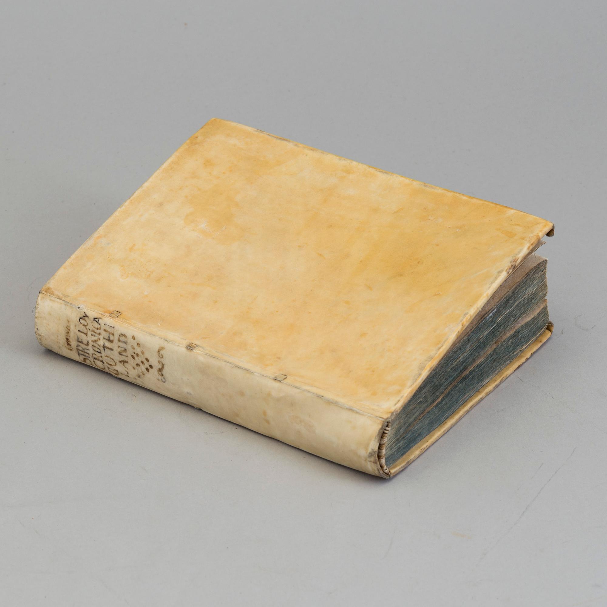 A book, Hans Nielssøn Strelow, 1633.