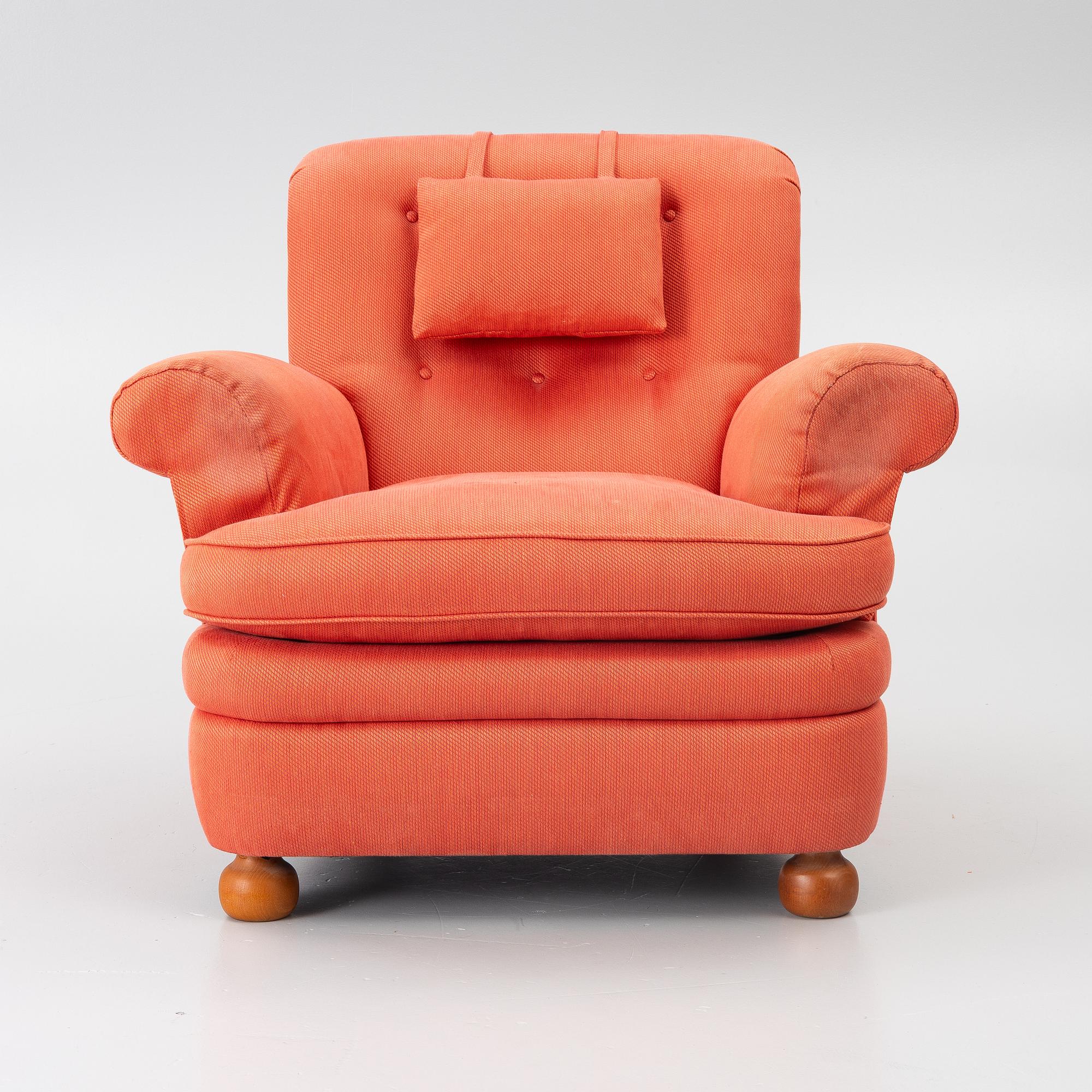Josef Frank, armchair, model 336, Svenskt Tenn.
