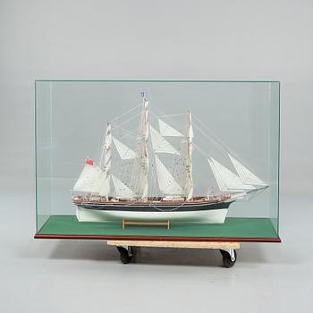 SKEPPSMODELL, "Cutty Sark". 1900-talets andra hälft.