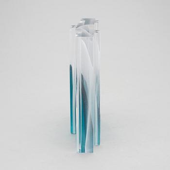 HELENA TYNELL, glasskulptur, signerad, Riihimäen Lasi Oy.