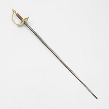 A 19th Century boat-shell sword.