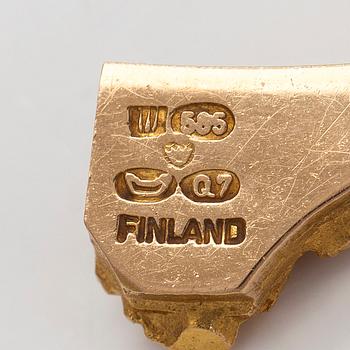 Björn Weckström, kaulakoru, "Kaarisilta", 14K kultaa.