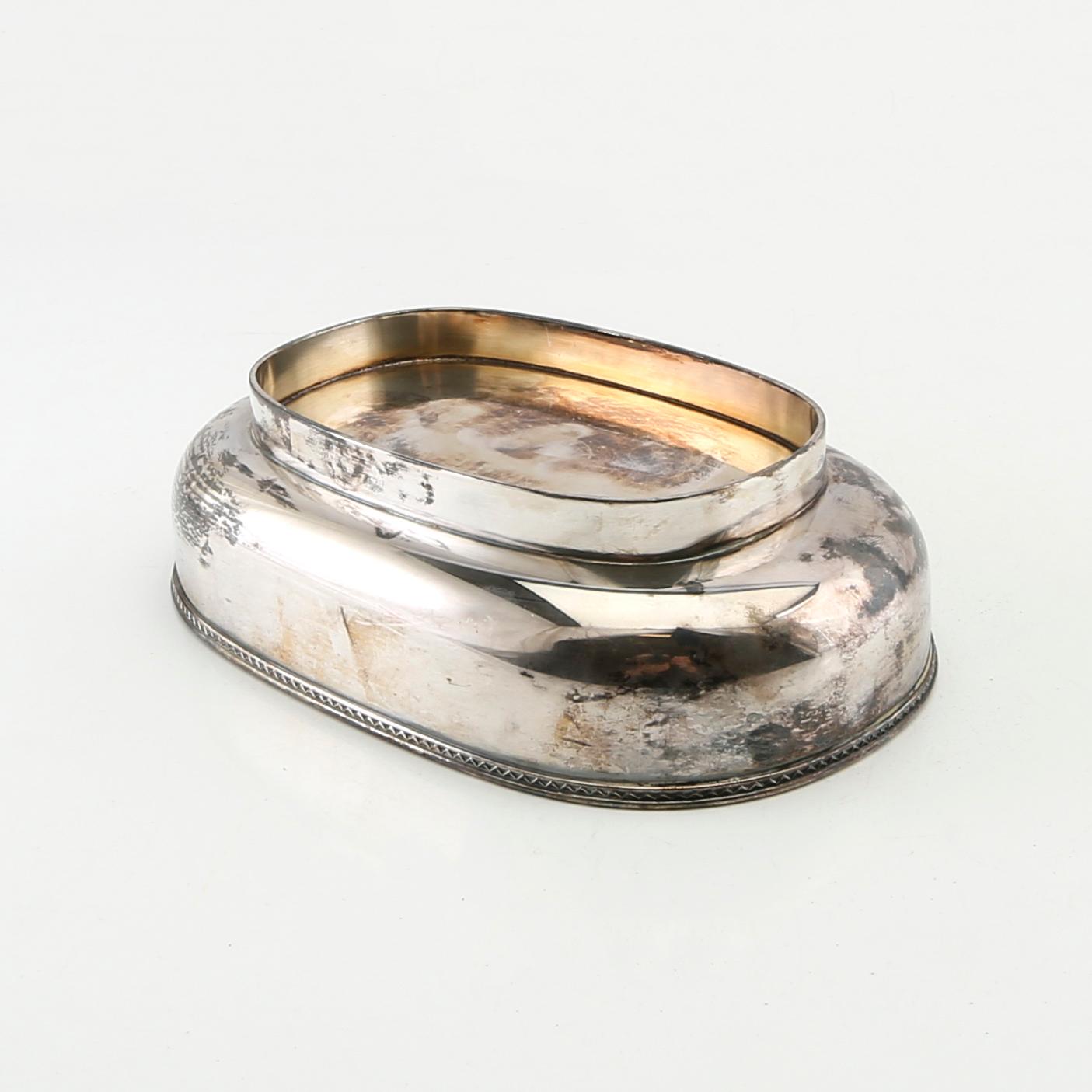 Vera Ferngren, skål sterlingsilver GAB Stockholm 1967.