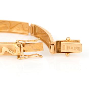 ARMBAND, 18K guld.