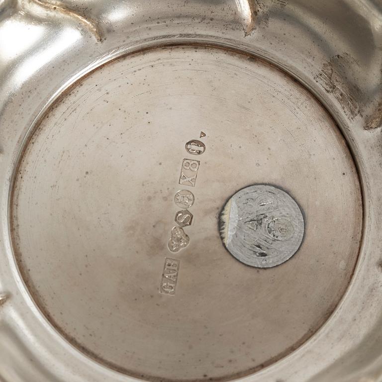 Cup, silver, GAB, Stockholm, 1948.