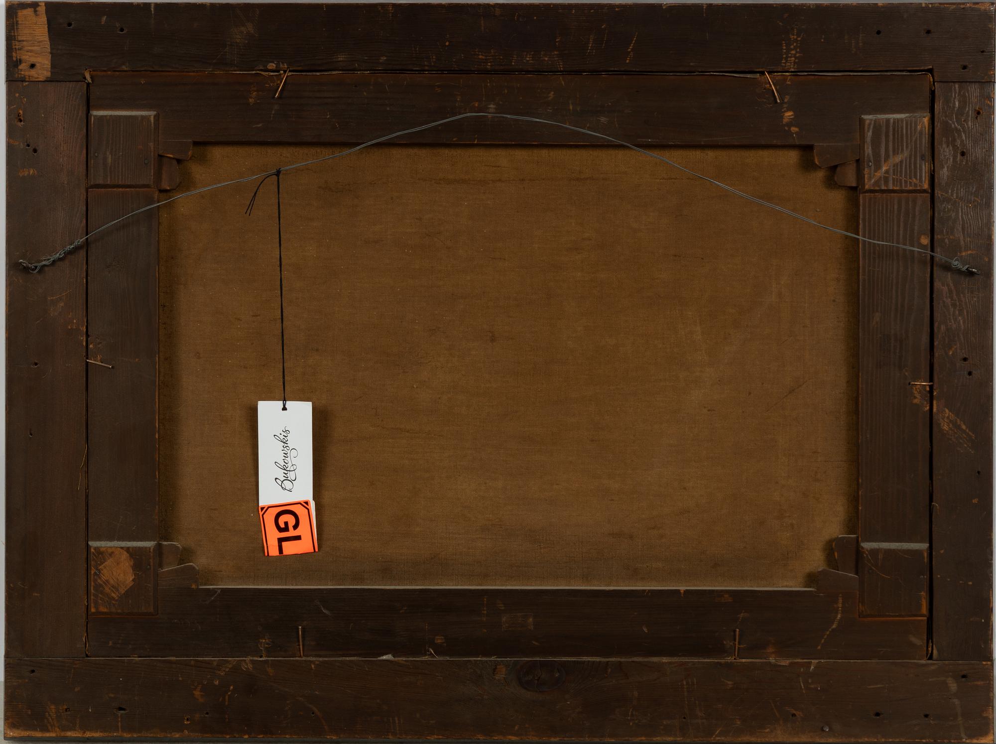 Carl Frederik Aagaard, Inland Landscape with Boats.