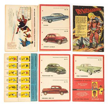Comic books, “Fantomen”, 26 issues, 1951–1957.