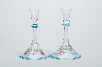 SERVISDELAR, 14 st, glas, Orrefos "Maja", Eva Englund.