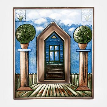 Heljä Liukko-Sundström, lampetti, keramiikkaa, signeerattu Heljä Liukko-Sundström Arabia.