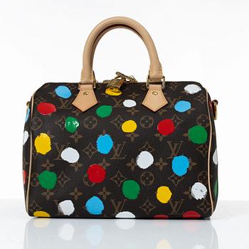 Louis Vuitton X Yayoi Kusama, Speedy 25, 2023.