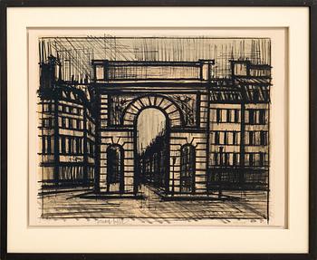 Bernard Buffet, "The Saint-Martin Gate".