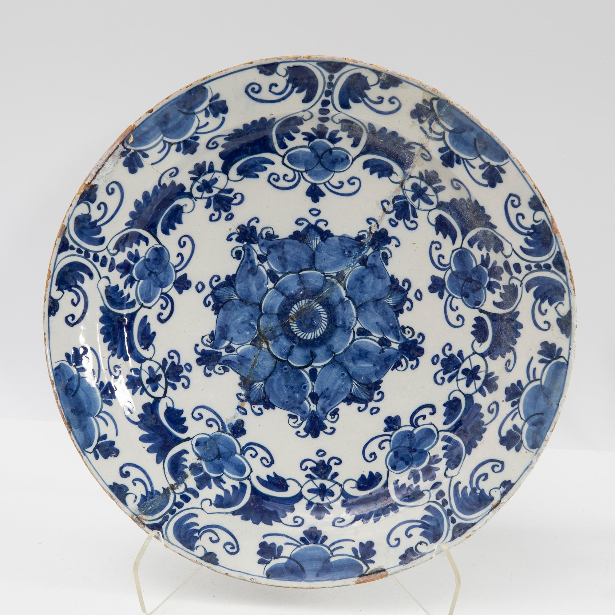 Fat, porslin, Kina, 1700-tal.