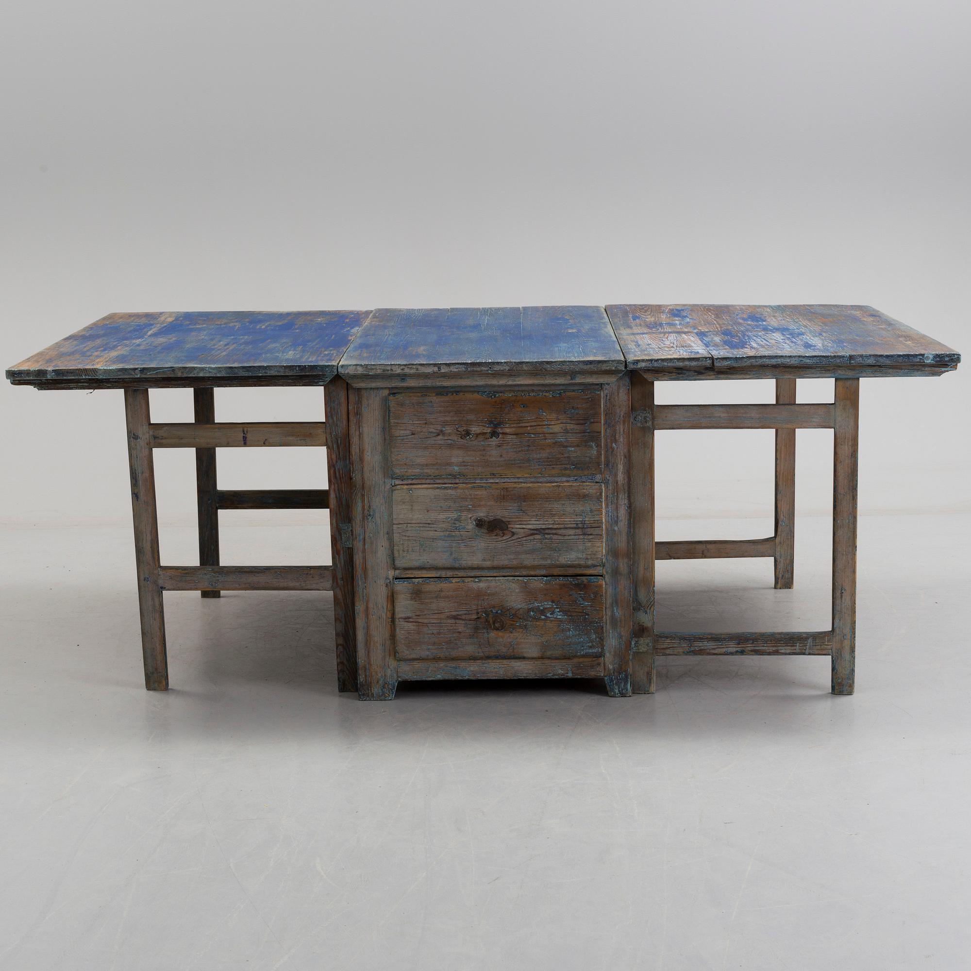 SLAGBORD, allmoge, 1800-tal.