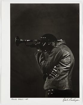 Christer Landegren, Miles Davis, 1969.