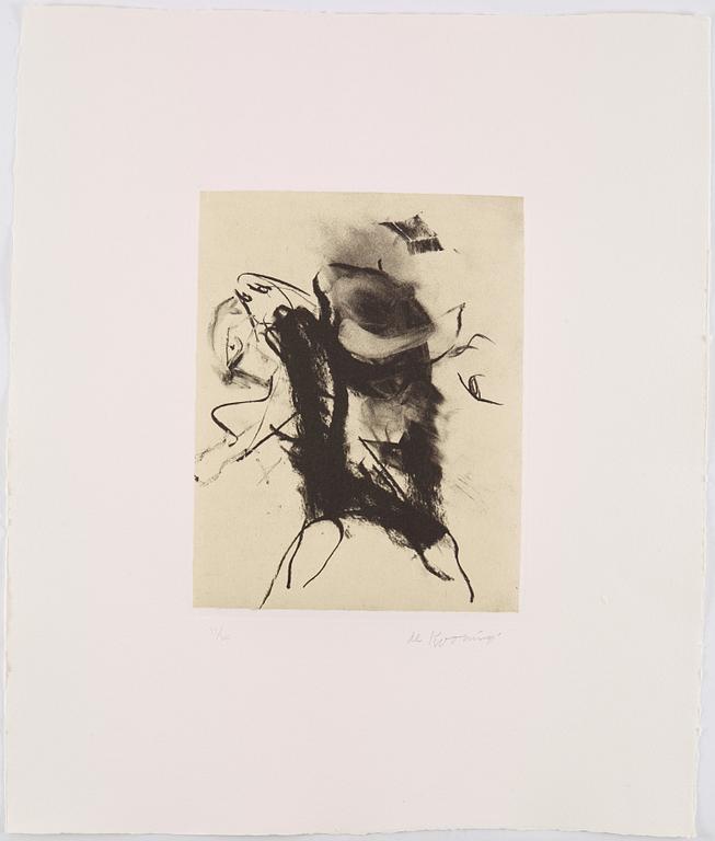 Willem de Kooning, "Seventeen Lithographs for Frank O'Hara".