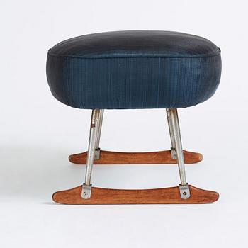 Børge Mogensen, an ottoman 'model 160', Tage M Kristensen & Co, Denmark ca 1953.