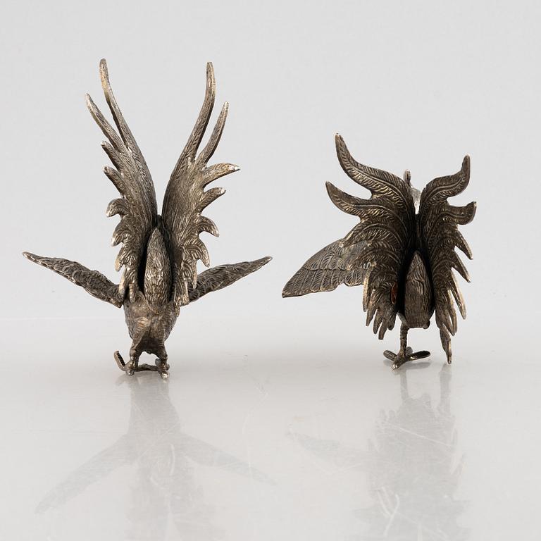 Two table decorations, Italy, second half of the 20th Century.