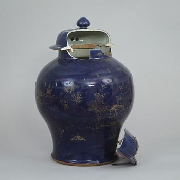 LOCKURNA, porslin, Qianlong, Kina 1700-tal.