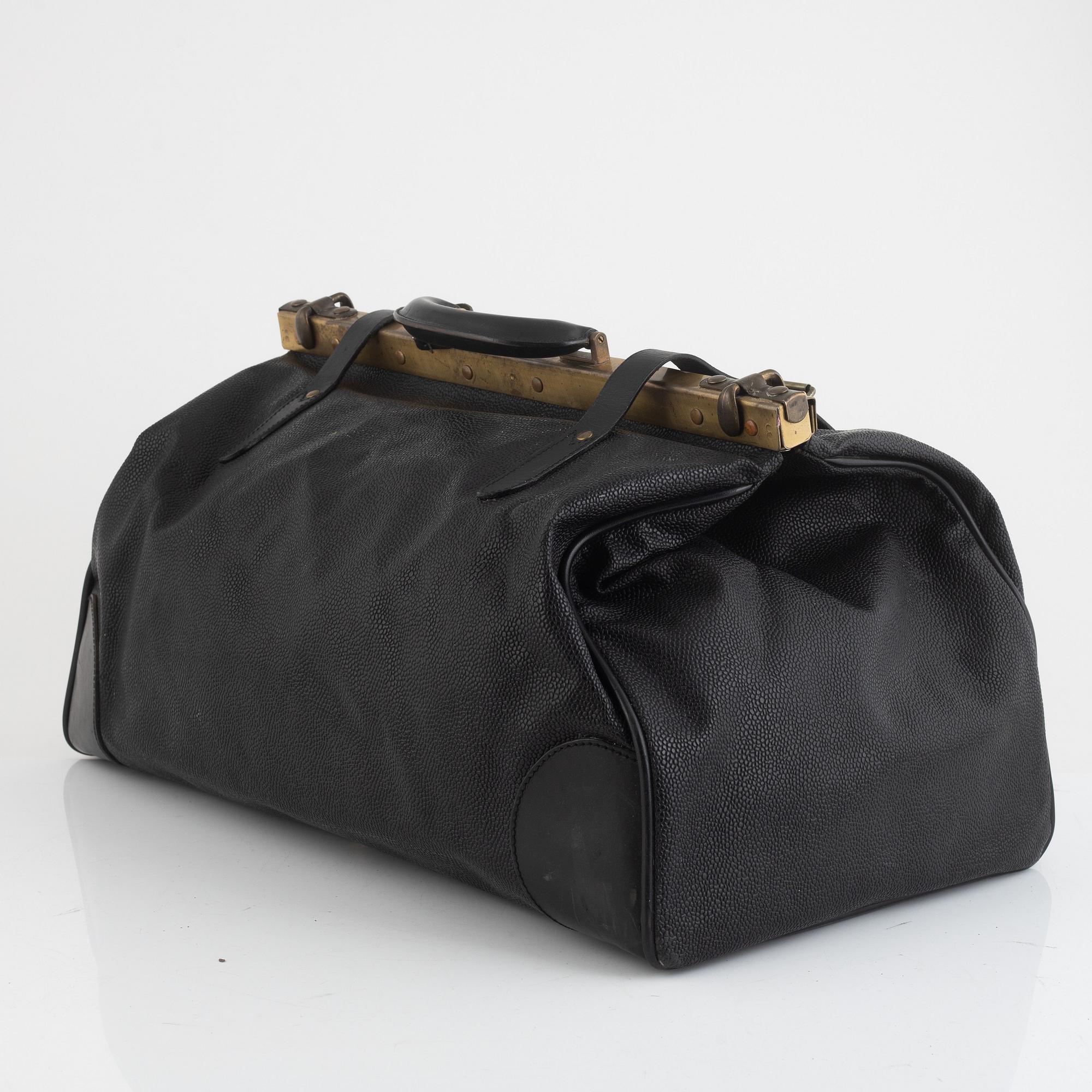 Mulberry, doctor's bag/weekend bag, vintage.