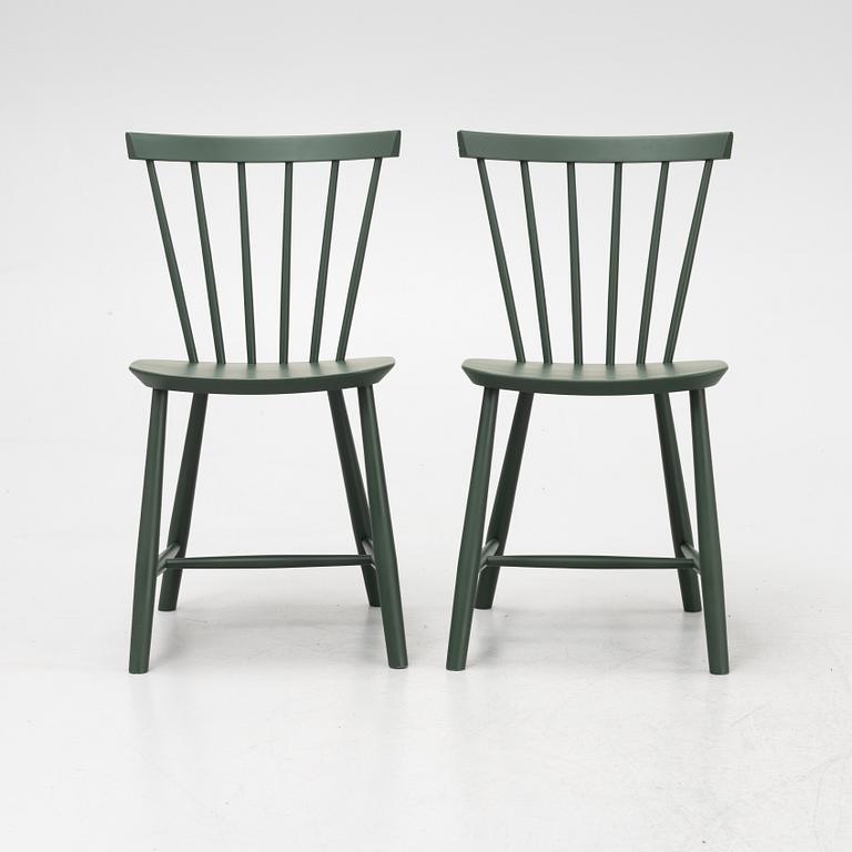 Poul M. Volther, A set of six J 46 chairs, FDB möbler.