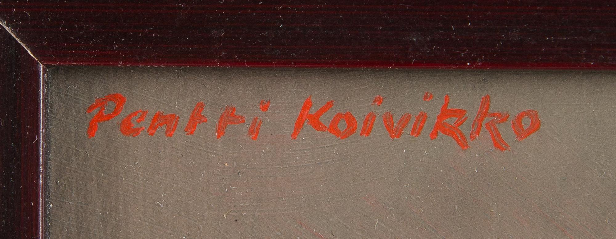 Pentti Koivikko, "Rippikoulu tyttö" (Confirmation girl).