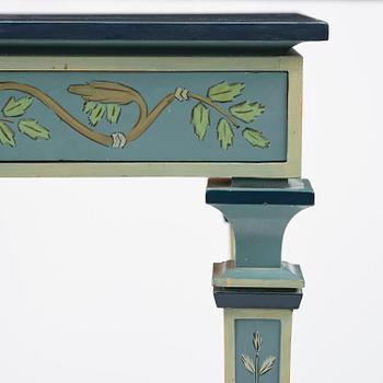 Carl Malmsten, a Swedish Grace console table, cabinetmaker Albin Johansson, Stockholm, for Villa Kvikkjokk, 1927.