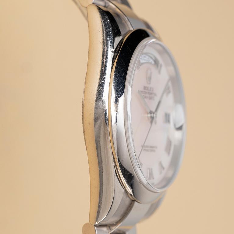 Rolex, Day-Date, "Mother of Pearl Dial", "First Year Production", ca 2000.