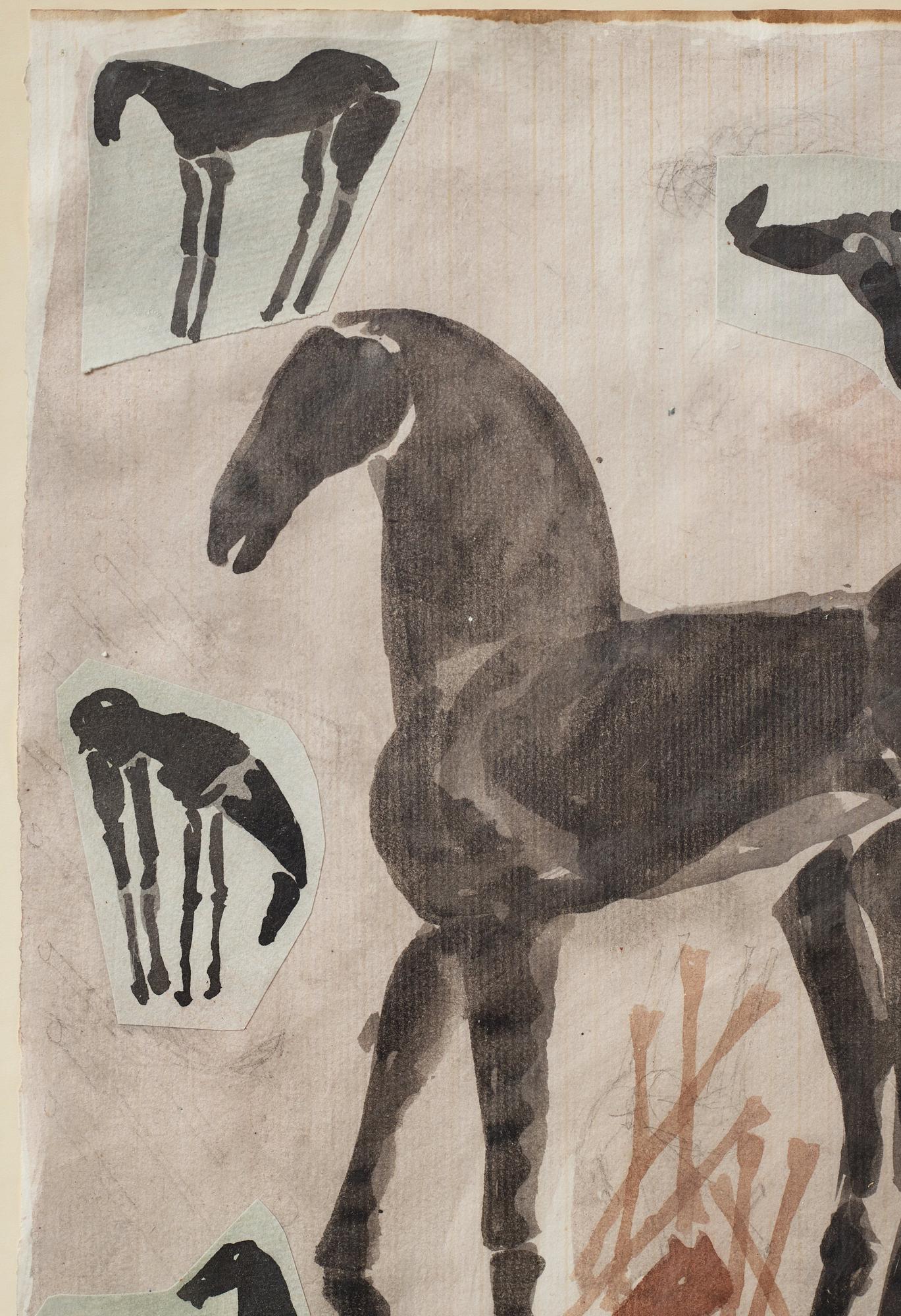 Mimmo Paladino, Utan titel.