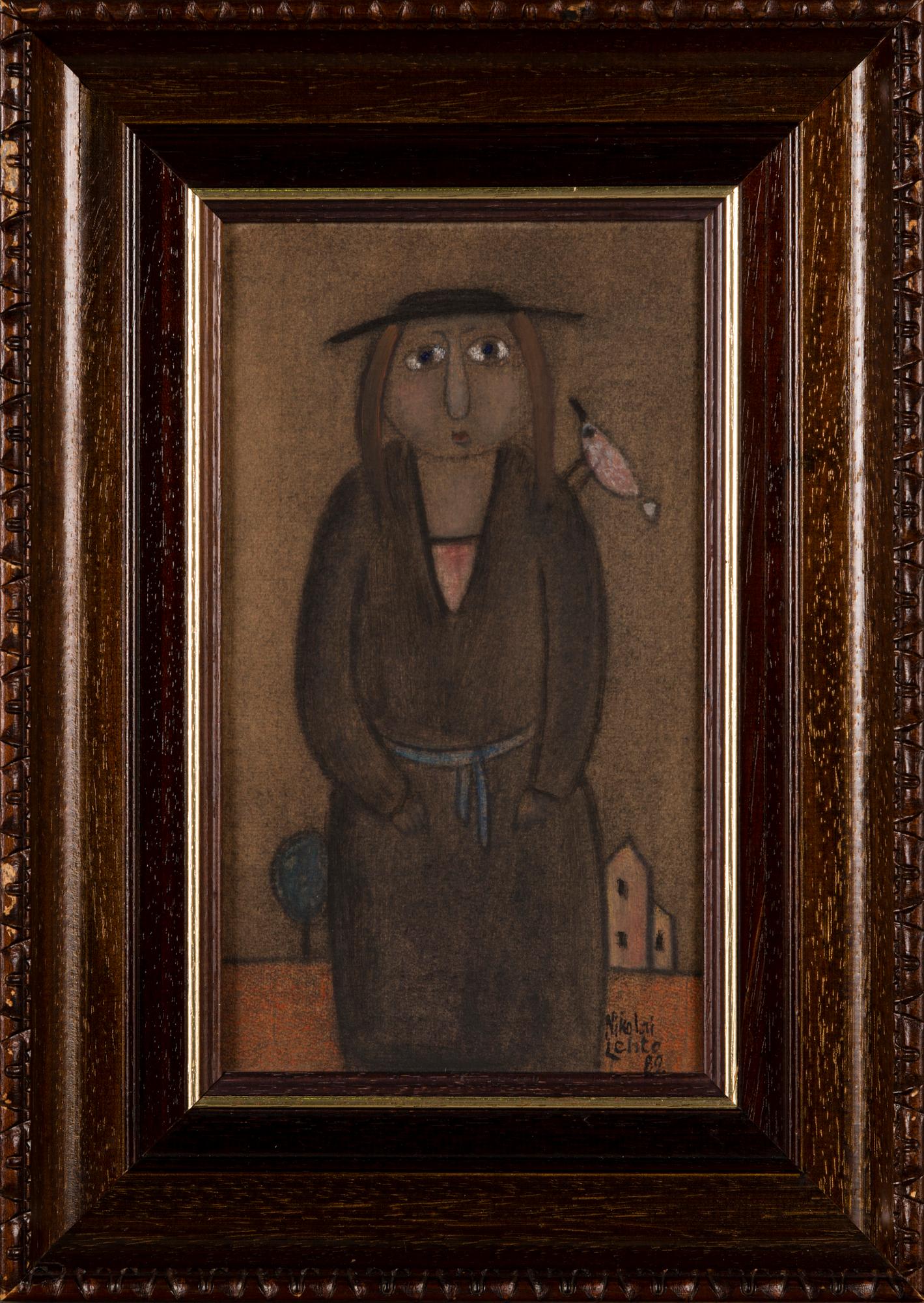 NIKOLAI LEHTO, oil on board, signed and dated -82.