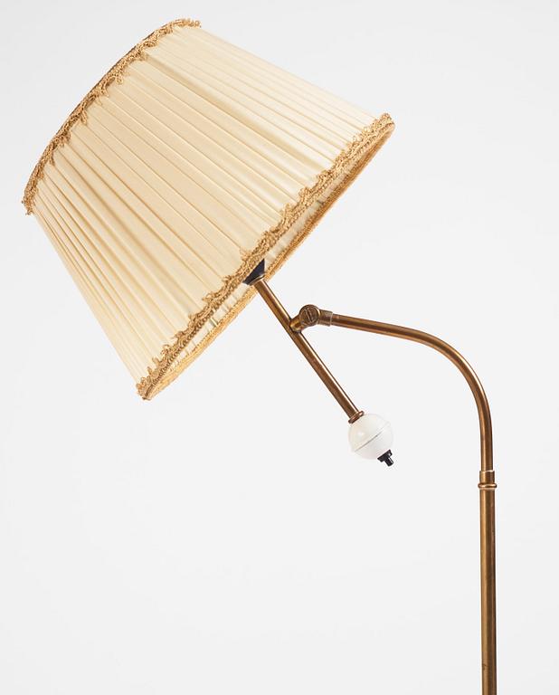 Bertil Brisborg, a floor lamp model "31567", Nordiska Kompaniet, 1940s-50s.