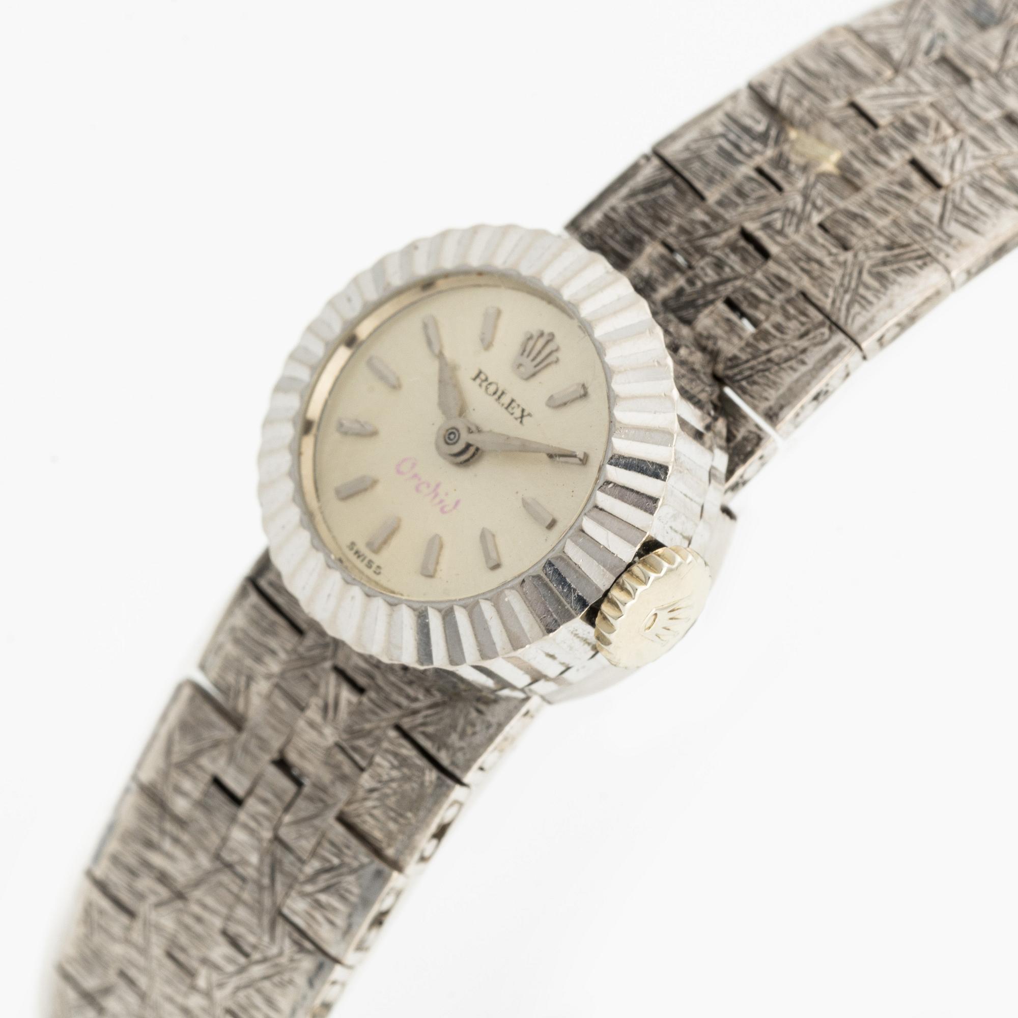 Rolex, Orchid, wristwatch, 16 mm.