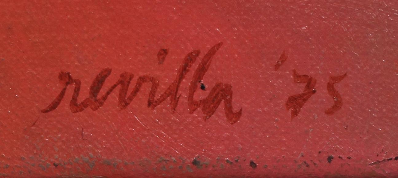 CARLOS REVILLA, olja på duk, signerad och daterad -75.