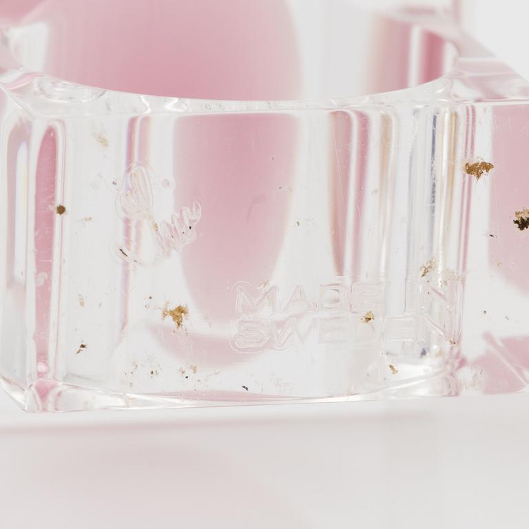 Siv Lagerström, three rings, acrylic plastic, 1970s.