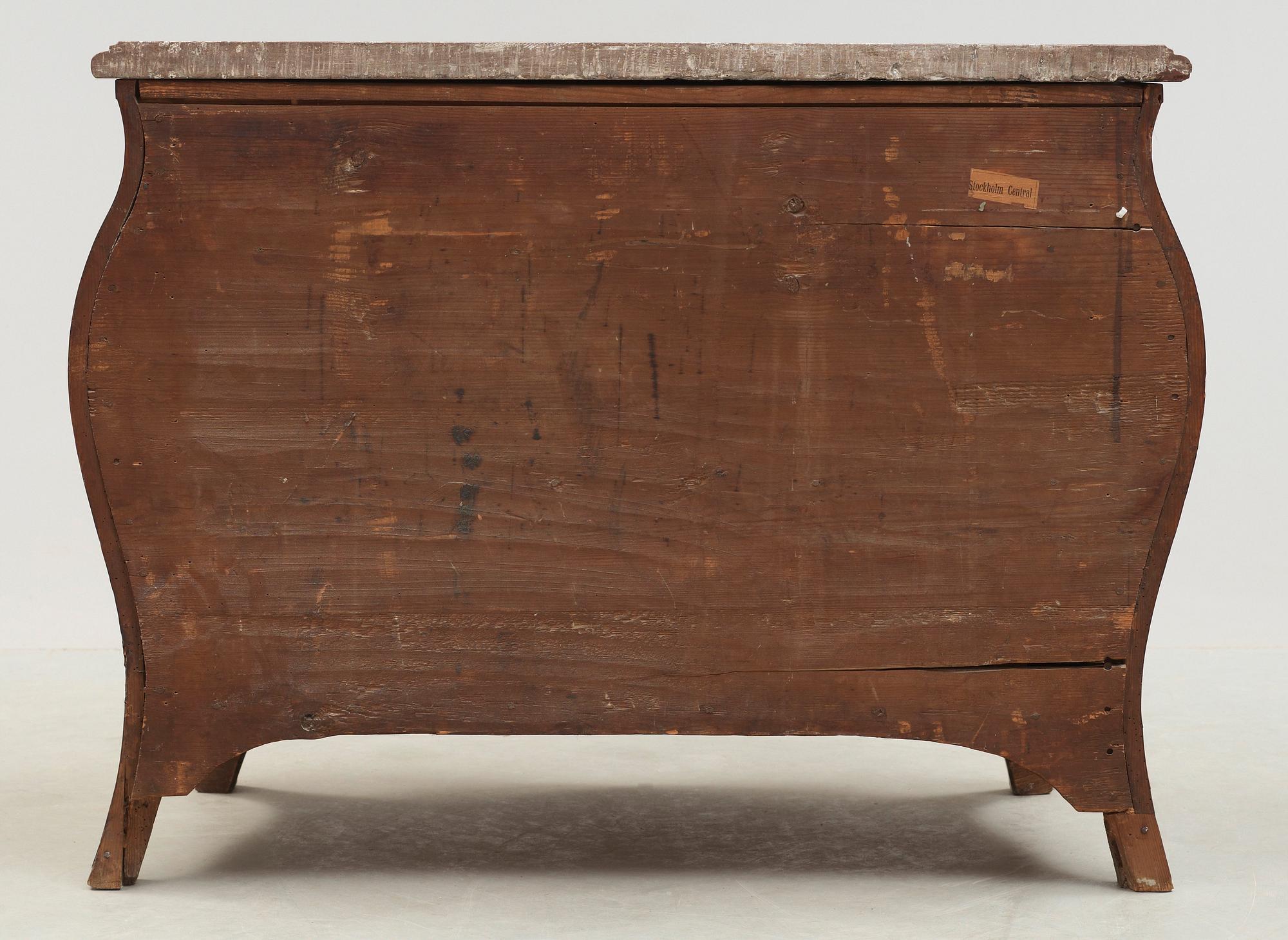 A Swedish Rococo 18th century commode.