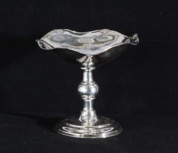 UPPSATSSKÅL, silver, nyrokoko, 1868.