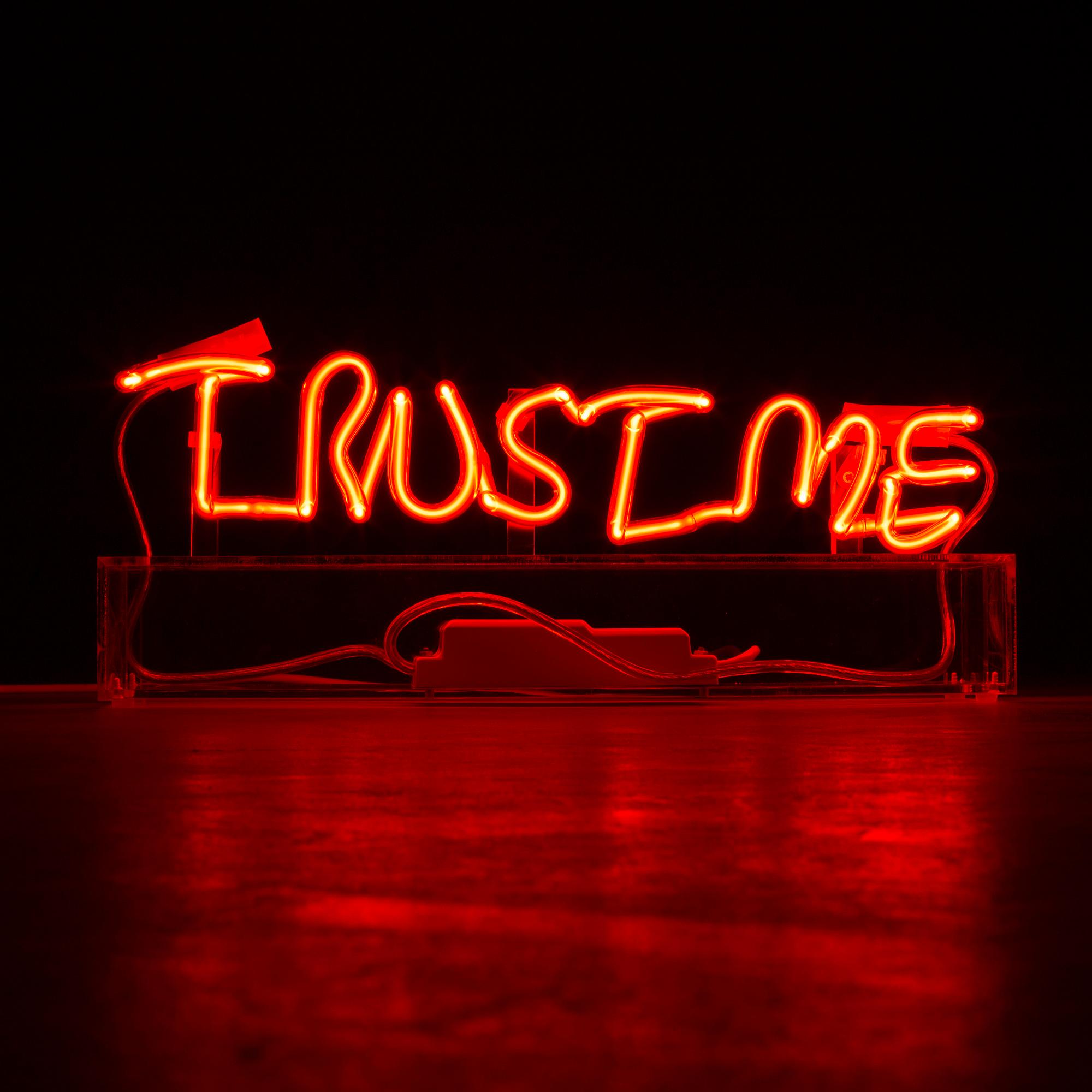 Joakim Allgulander, "Trust Me", signerad 1/5.