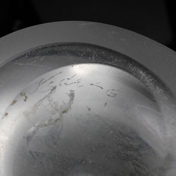 VAS, glas, Vicke Lindstrand, Kosta, 1950-tal.
