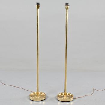 GOLVLAMPOR, ett par, Fagerhults belysning, 1900-talets andra hälft.