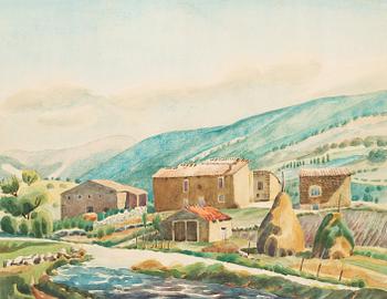 320. A Josef Frank watercolour.