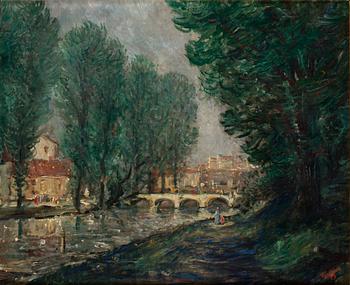 548. Gösta Nordblad, Motiv från Paris 1927.